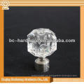 Remates de vidrio cristal para barras de cortina, remates de barra de cortina de vidrio, cortina de cristal rosa finial